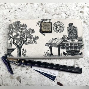 Brand New Dooney & Bourke Haunted Mansion Wristlet 2024